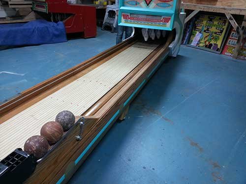 1965 Chicago Coin Super Sonic Ball Bowler w/Original Lanes